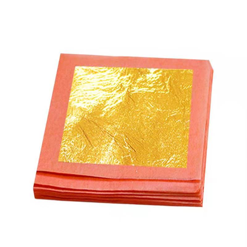 99真金箔纸定制金梓箔业直供 98金箔厂家 佛像道观家私贴金